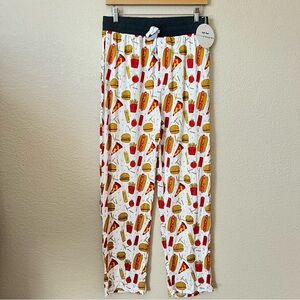 Little Sleepies fast foodie men's pant NWT M